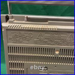 Vintage General Electric 3-5259A Blockbuster AM/FM Cassette Recorder AS IS