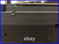 Vintage General Electric GE 3-5450A AM/FM Radio Cassette Player Recorder Works