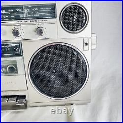 Vintage General Electric Model 3-5257A AM/FM Stereo Radio/Cassette Recorder Boom