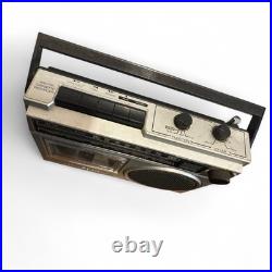 Vintage General Electric Portable AM/FM Radio/Cassette Recorder, No. 3-5240-D