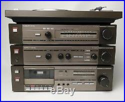 Vintage Grundig Hi-fi Separates, Amp-V1700 Record Deck-PS 1700, Tuner, Cassette