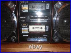 Vintage Helix HX 4636 AM/FM Dual Cassette Recorder Part/Repair