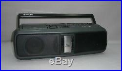 Vintage Hitachi CX-200 Boombox Ghettoblaster CD Radio Cassette Recorder 3D Bass