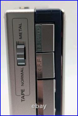 Vintage Hitachi Cassette Player CP-1 Metal/Stereo Sound Works