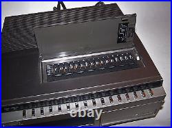 Vintage Hitachi Portable Video Cassette Recorder VT-6800A & Video Tuner VT-TU68A