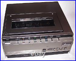 Vintage Hitachi Portable Video Cassette Recorder VT-6800A & Video Tuner VT-TU68A