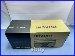 Vintage Hitachi TRK-720wm Stereo Cassette Recorder With Box New Old authentic