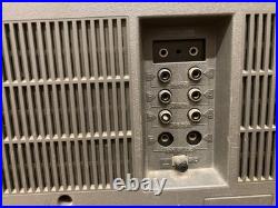 Vintage Hitachi TRK-8280 Boombox Radio Cassette Recorder Japan Junk Rare via DHL