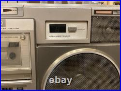 Vintage Hitachi TRK-8280 Boombox Radio Cassette Recorder Japan Junk Rare via DHL