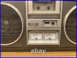 Vintage Hitachi TRK-8280 Boombox Radio Cassette Recorder Japan Junk Rare via DHL