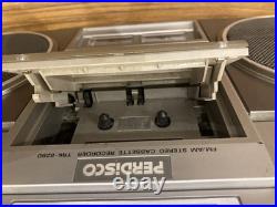 Vintage Hitachi TRK-8280 Boombox Radio Cassette Recorder Japan Junk Rare via DHL
