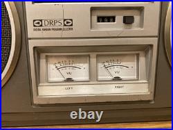 Vintage Hitachi TRK-8280 Boombox Radio Cassette Recorder Japan Junk Rare via DHL