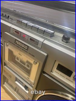 Vintage Hitachi TRK-8280 Radio Cassette Recorder Boombox Tested & Working Vintage Hitachi TRK-8280 Radio Cassette Recorder Boombox Tested & Working