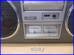 Vintage Hitachi TRK-8280 Radio Cassette Recorder Boombox Tested & Working Vintage Hitachi TRK-8280 Radio Cassette Recorder Boombox Tested & Working