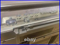 Vintage Hitachi TRK-8280 Radio Cassette Recorder Boombox Tested & Working Vintage Hitachi TRK-8280 Radio Cassette Recorder Boombox Tested & Working