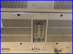 Vintage Hitachi TRK-8280 Radio Cassette Recorder Boombox Tested & Working Vintage Hitachi TRK-8280 Radio Cassette Recorder Boombox Tested & Working