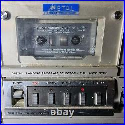 Vintage Hitachi TRK 8800e Rare Radio Cassette Recorder Boombox Ghettoblaster