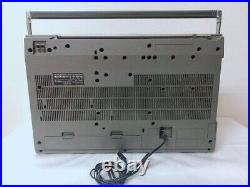 Vintage Hitachi Trk-8600Rm Perdisco Papedo Boombox Stereo Cassette Recorder f/s