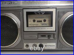 Vintage Hitachi trk-8020H FM/AM Stereo Cassette Recorder