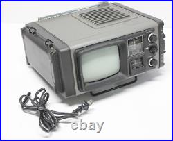 Vintage JC Penney TV / Radio/ Cassette Recorder AC / DC Battery Japan 1978 Works