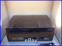 Vintage JC Penny 683-1770 AM/FM Stereo Cassette 8 Track Record Player