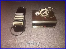 Vintage JVC 8 track stereo cartridge recorder with cassette tapes