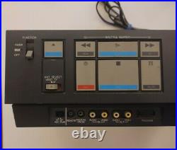 Vintage JVC BR-7110U Top-Loading VHS Video Cassette Recorder, Tested & WORKING