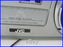 Vintage JVC Boombox Ghettoblaster RC-M70C Radio Cassette Recorder