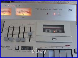 Vintage JVC CD 1770 Stereo Cassette Deck with Super ANRS