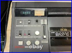 Vintage JVC CR-665OU Professional Video Cassette Recorder Vintage JVC CR-665OU Professional Video Cassette Recorder