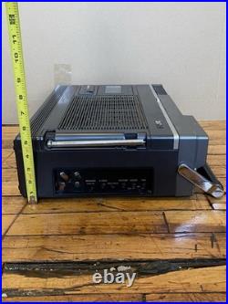 Vintage JVC CX-500 Portable Color TV Radio Cassette Recorder 1981 Powers On
