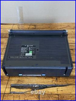 Vintage JVC CX-500 Portable Color TV Radio Cassette Recorder 1981 Powers On