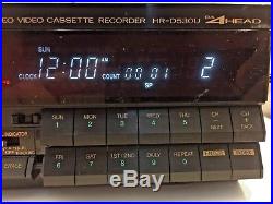 Vintage JVC Editing VHS Video Cassette Recorder HiFi HQ 4 Head HR-D530U Pro