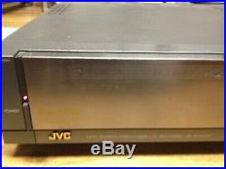 Vintage JVC HR-S5500U Super S-VHS Hi-Fi Video Cassette Recorder VCR Plus Remote