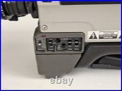 Vintage JVC KY-25 3-CCD Broadcast Camera Head & BR-S411U S-VHS Recorder UNTESTED