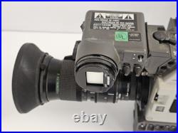 Vintage JVC KY-25 3-CCD Broadcast Camera Head & BR-S411U S-VHS Recorder UNTESTED