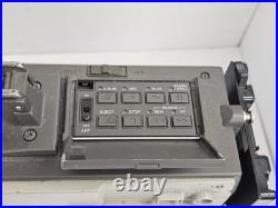 Vintage JVC KY-25 3-CCD Broadcast Camera Head & BR-S411U S-VHS Recorder UNTESTED