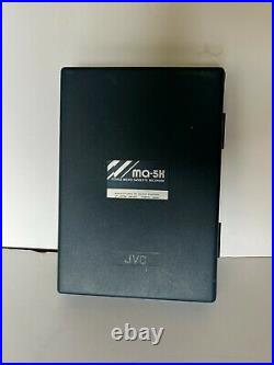 Vintage JVC MQ-5K Stereo Micro Cassette Recorder With Case Works