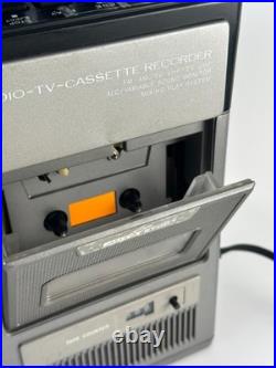 Vintage JVC Model 3060 Radio TV Cassette Recorder Japan Works Read