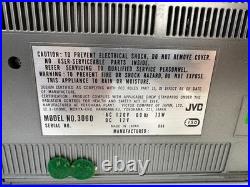 Vintage JVC Model 3060 Radio TV Cassette Recorder Japan Works Read