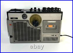 Vintage JVC Model 3060 Radio TV Cassette Recorder Japan Works Read