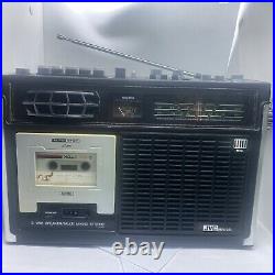 Vintage JVC Nivico Radio Cassette Recorder Model 9465S Multi Mixing System Rare
