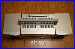 Vintage JVC PC-55 AM FM SW Portable Stereo Cassette Recorder Boombox