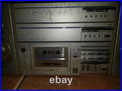 Vintage JVC PC-T5JW AM FM SW Portable Stereo Cassette Recorder Boombox