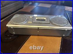 Vintage JVC RC-363JW Boombox Stereo Radio Cassette Recorder Ghetto Blaster WORKS