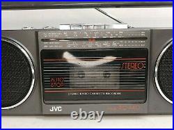 Vintage JVC RC-440 Stereo Radio Cassette Recorder Boom Box