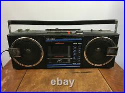 Vintage JVC RC-650 Stereo Radio Cassette Recorder Tape Player Boombox Walkman