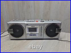 Vintage JVC RC-670JW AM/FM Cassette Radio Stereo Recorder Boom Box Retro WORKS