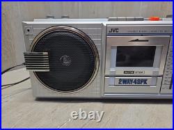 Vintage JVC RC-670JW AM/FM Cassette Radio Stereo Recorder Boom Box Retro WORKS