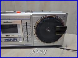 Vintage JVC RC-670JW AM/FM Cassette Radio Stereo Recorder Boom Box Retro WORKS